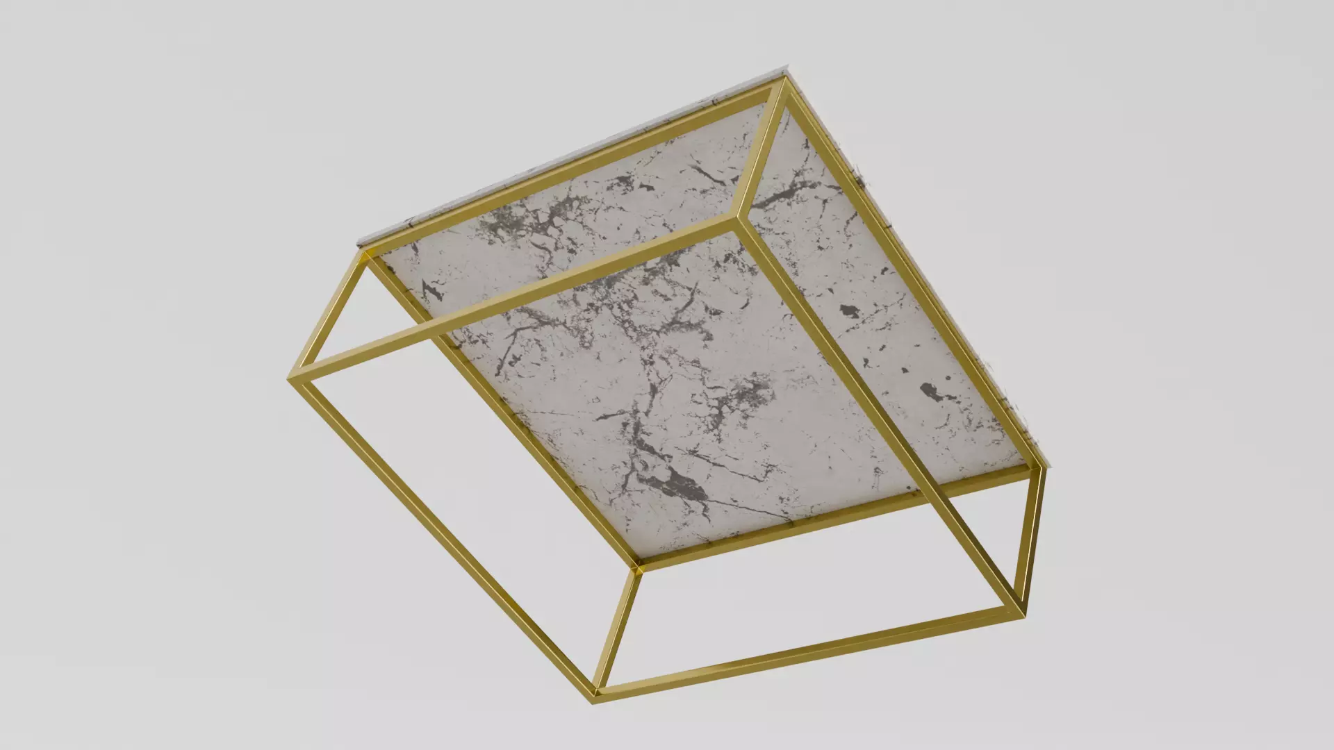 Coffee Table 09 Low-poly 3D model_8