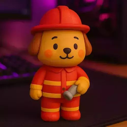 Bobbie Goods STL  Perro Bombero