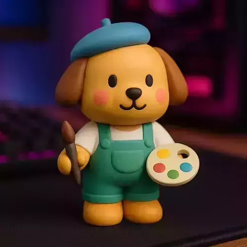 Bobbie Goods STL  Perro Artista