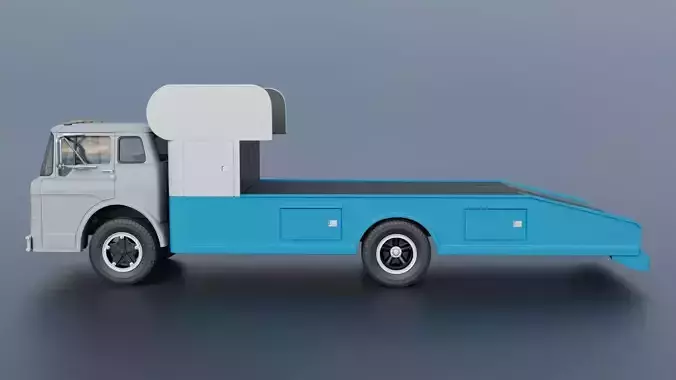 C-700 Rump Truck 1972 3D print model 5