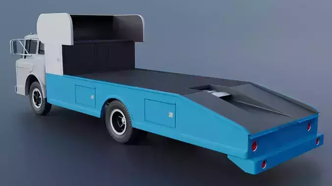 C-700 Rump Truck 1972 3D print model 6
