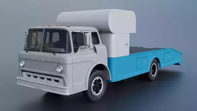 C-700 Rump Truck 1972 3D print model 4