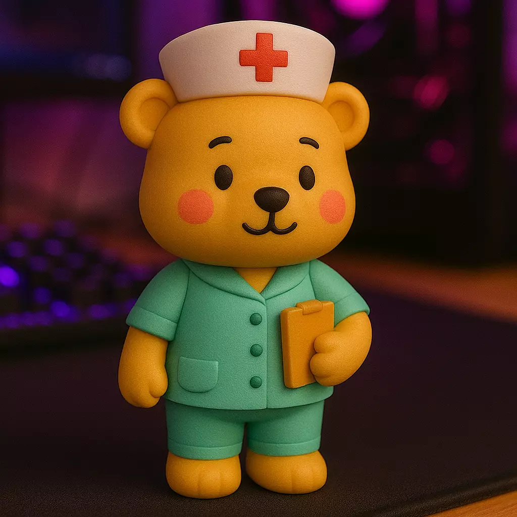 Bobbie Goods STL Osa Enfermera 3D print model