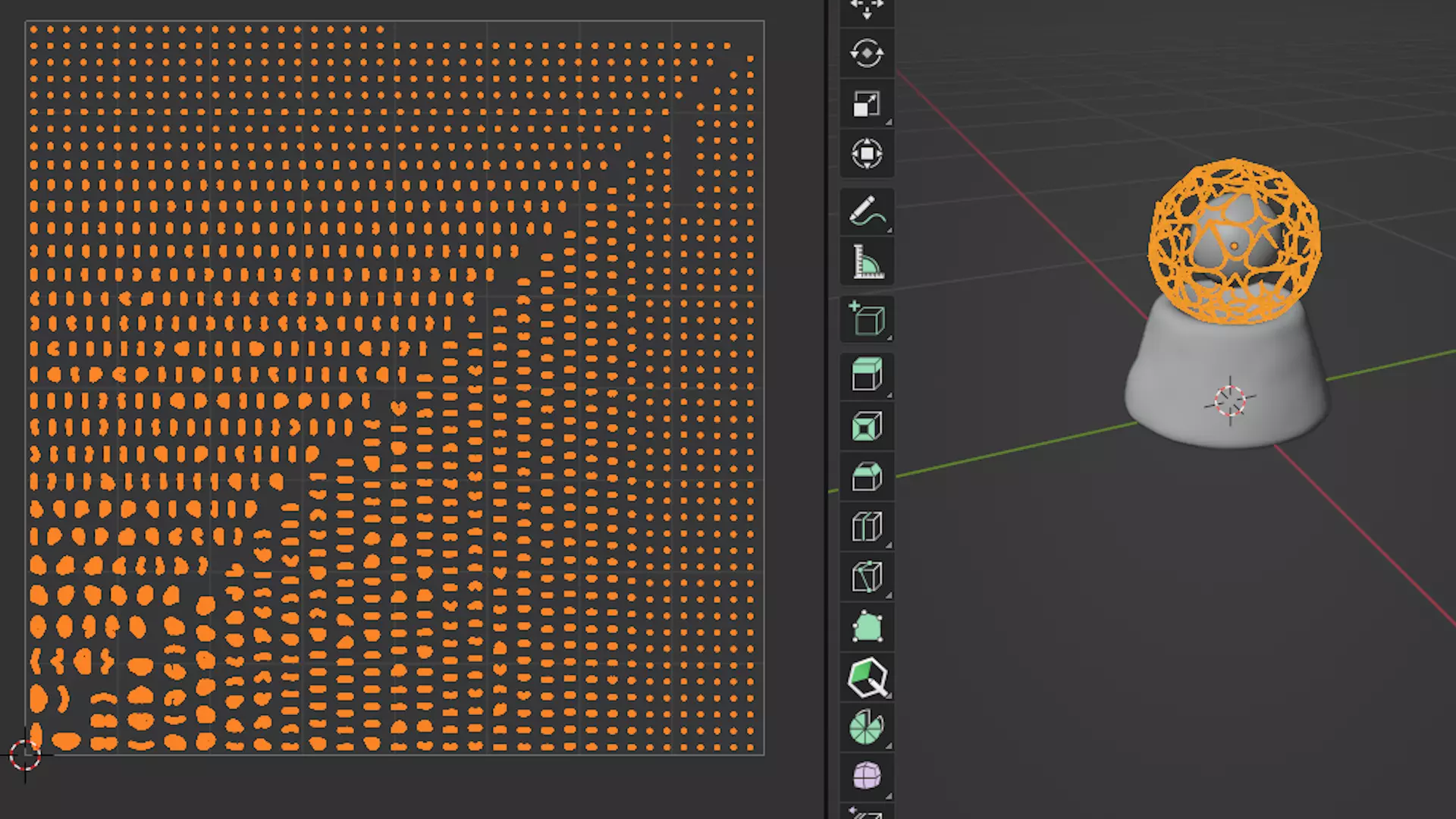 lamp with a metal mesh in an industrial style 3D model_11