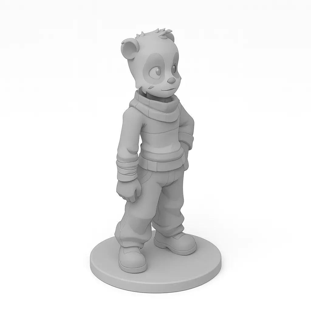 Dofus Pandawa 3D print model