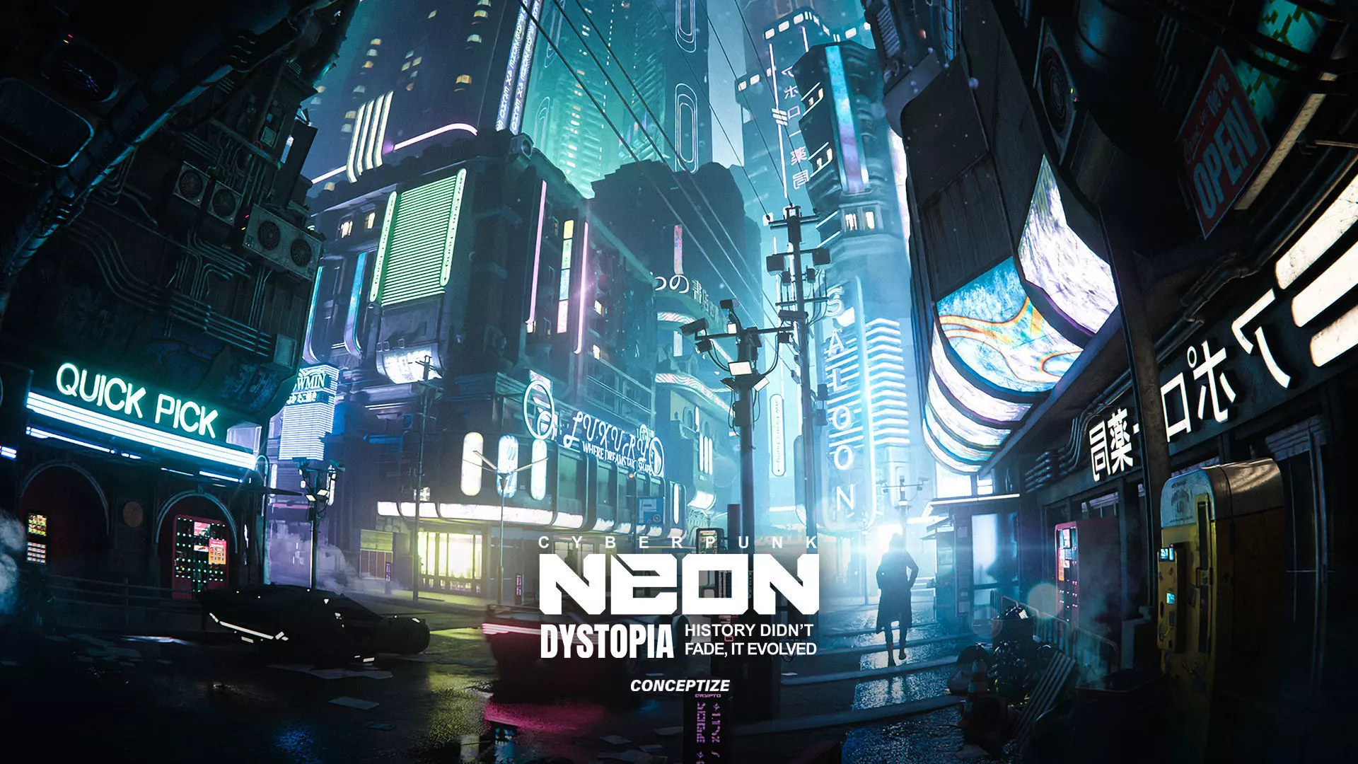 Cyberpunk 3D Pack Low-poly 3D model