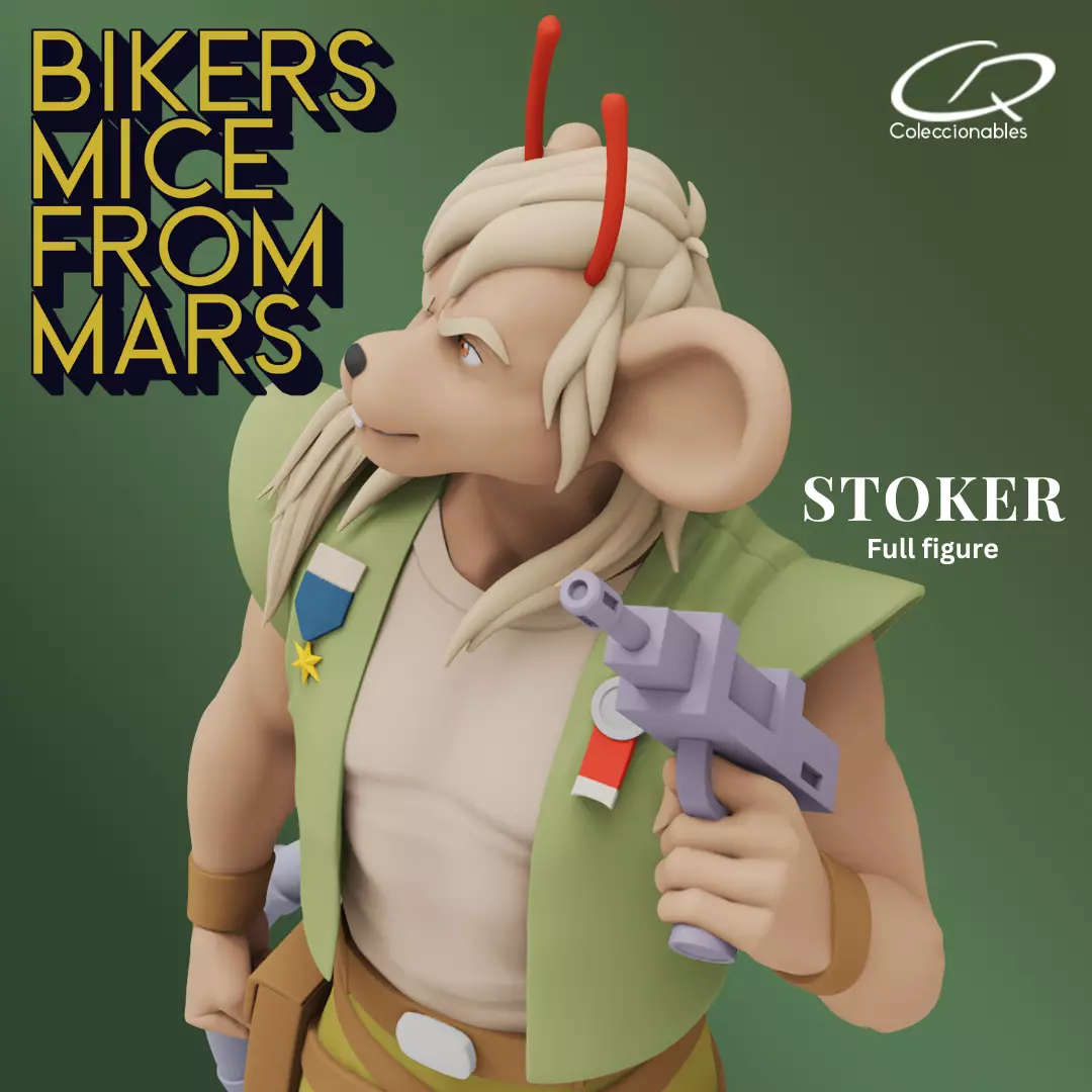 Biker Mice from Mars - Vol2 - Stoker 3D print model