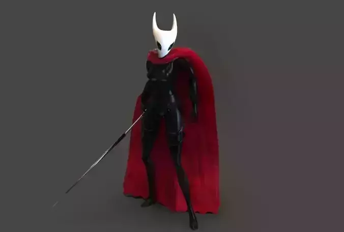 Hollow Knight Silksong Low-poly 3D model