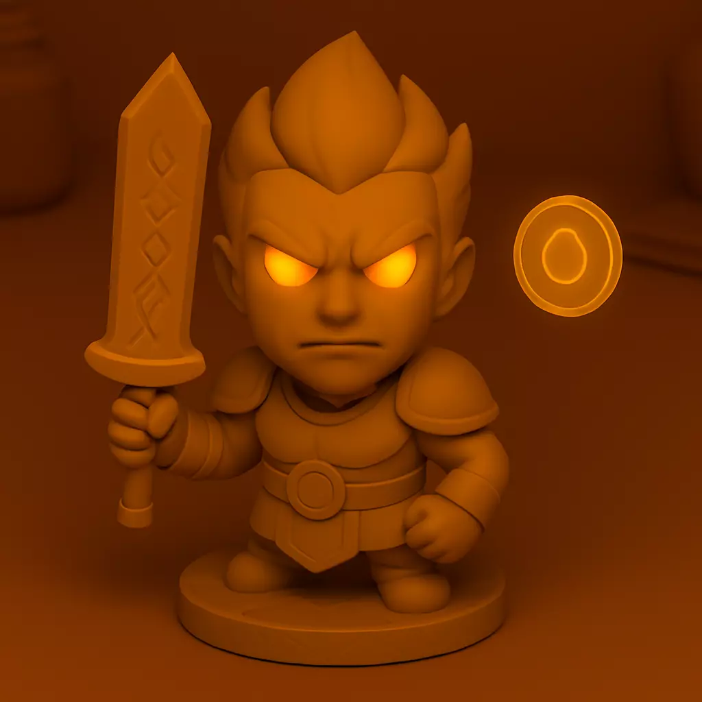 Yopuka del Rugido Carmesi 3D print model_0