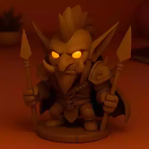Voljin Chibi Cazador del Exilio 