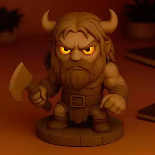 Chibi Barbaro del Alba Sangrienta