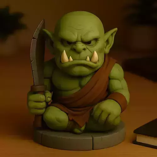 Tajo Sangriento Criatura Chibi  Orco del Juramento Roto