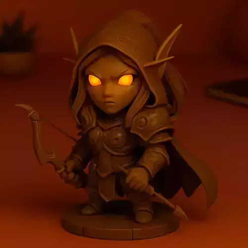 Sylvanas Chibi Banshee d