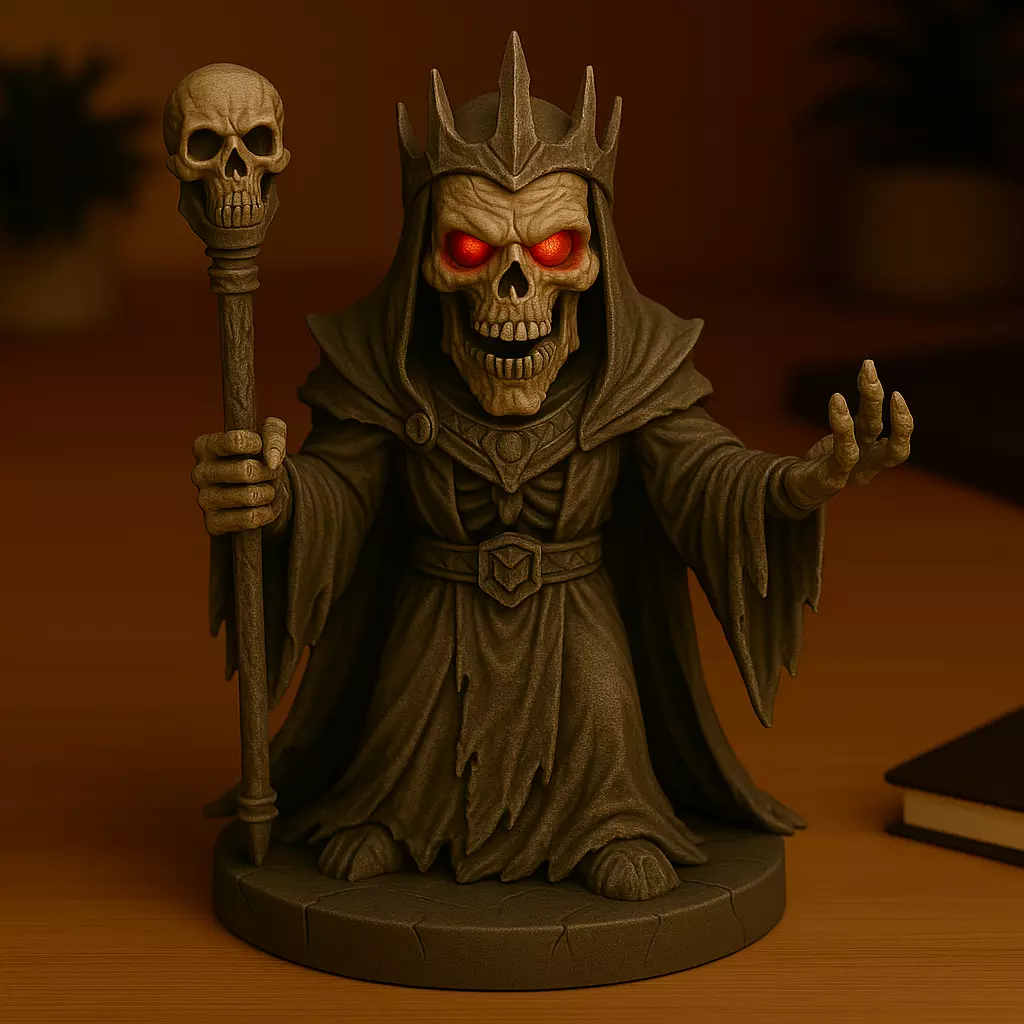 Lich Criatura Chibi 3D print model