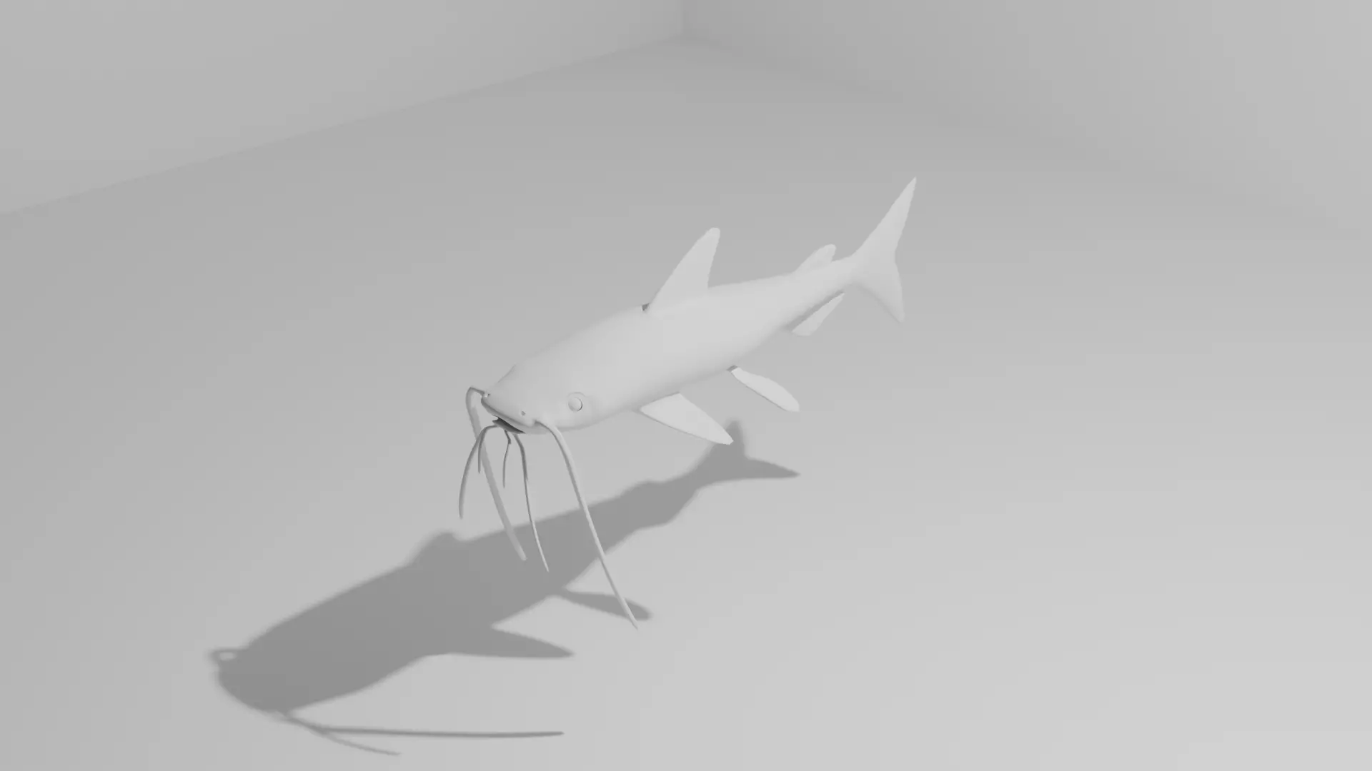 Lau Lau Fish Base Mesh Low-poly 3D model