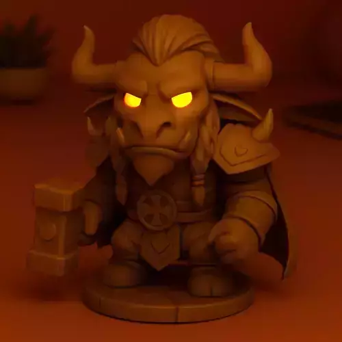 Baine Chibi Heredero de la Tempestad Tribal