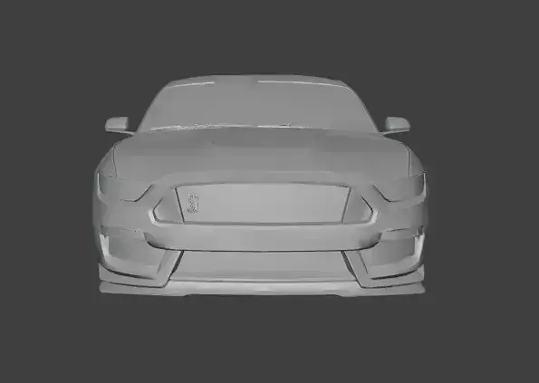 3D Printable Shell RC Car - 350R Muscle Car 3D print model  3D Printable Shell RC Car - 350R Muscle Car 3D print model
