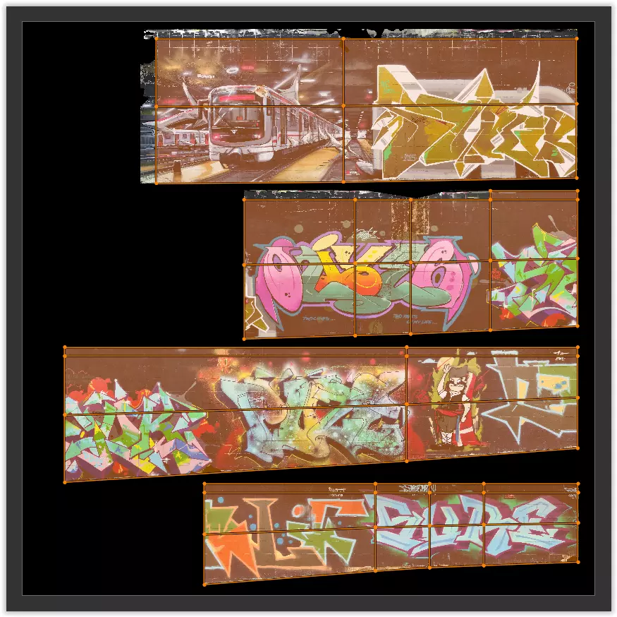 Big graffiti wall II 3D model_7