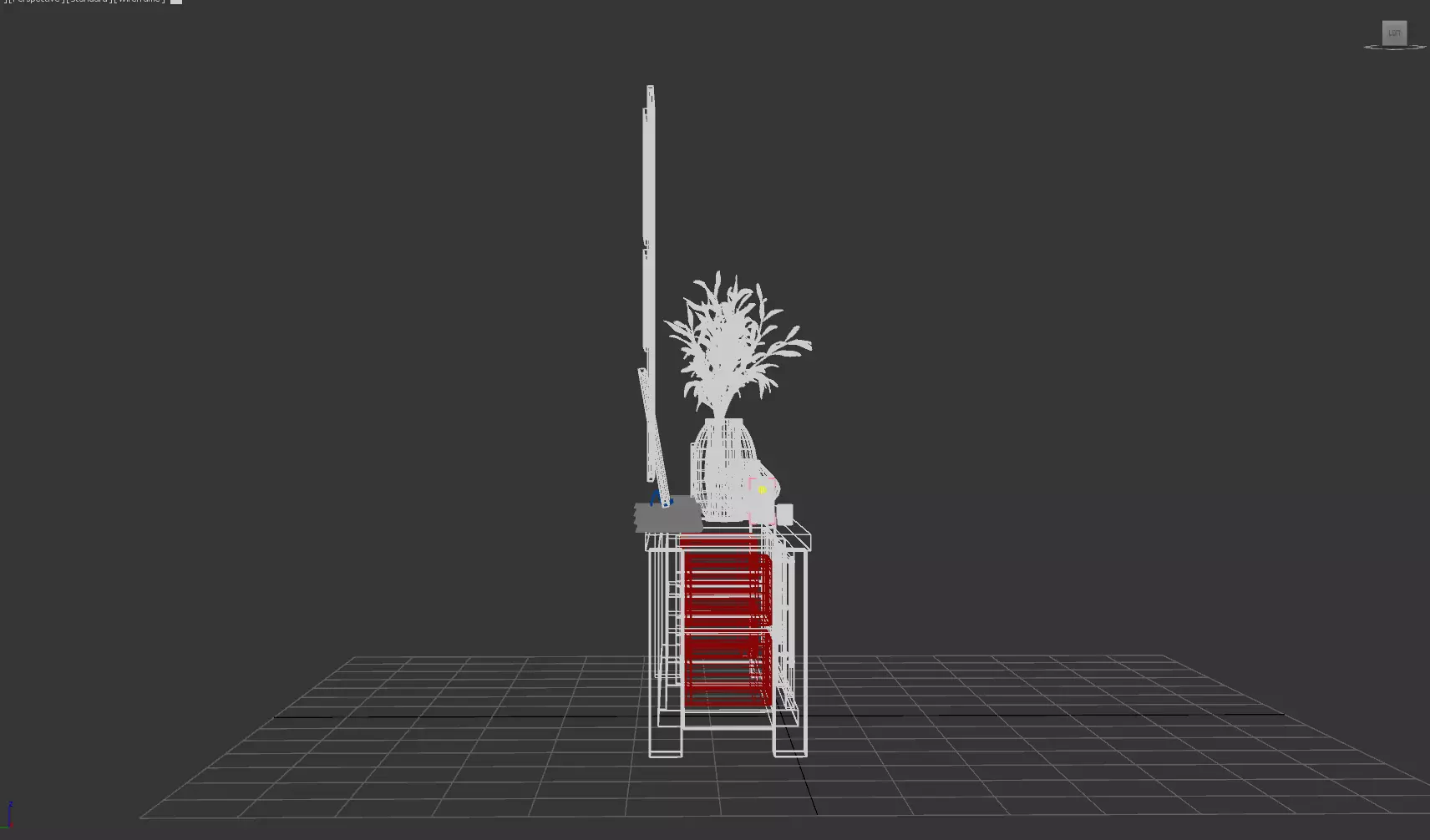 Oakleigh Media Console 80 Livingroom Table Create and Barrell C Low-poly 3D model_8