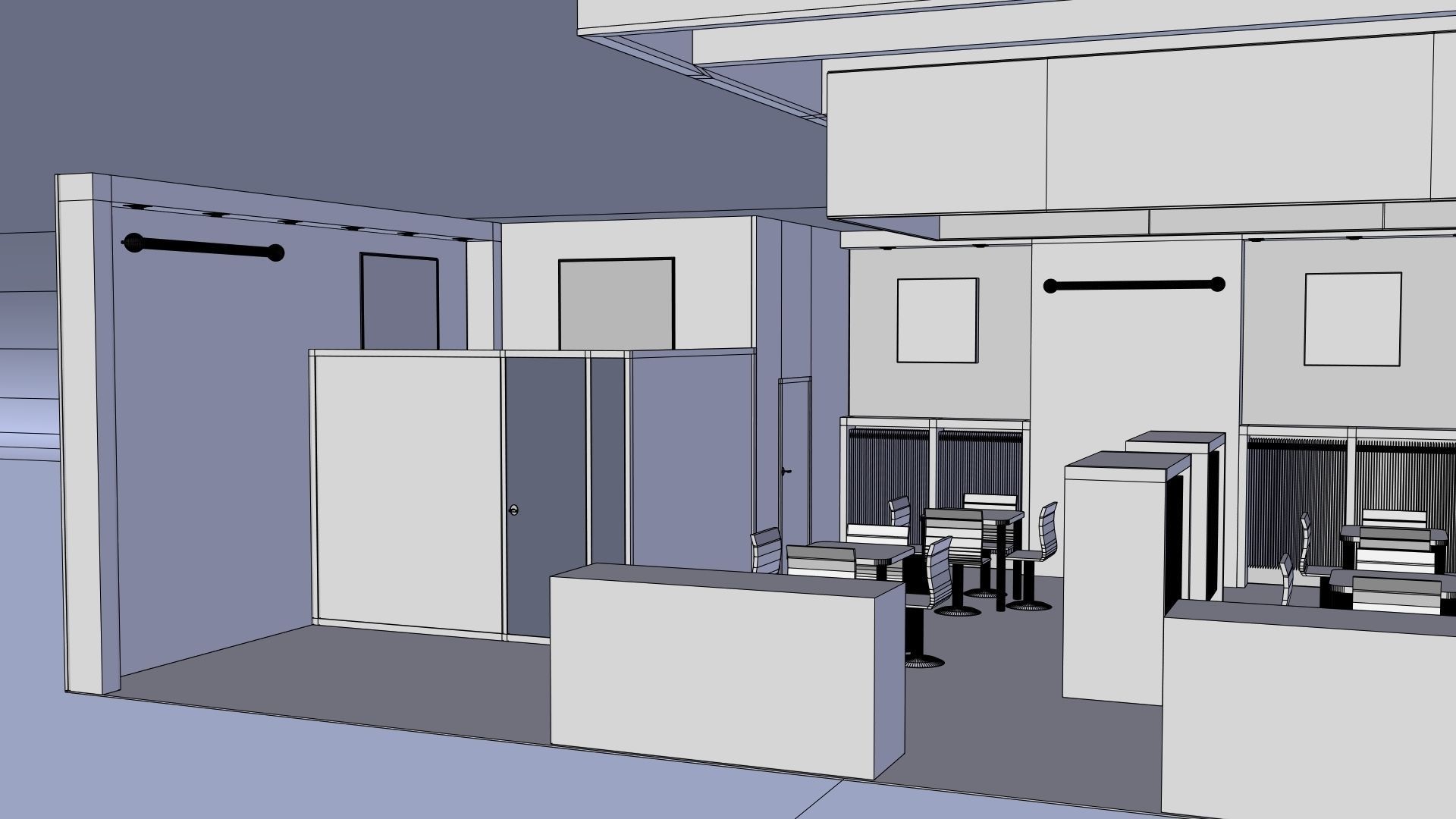 Exhibition 3 Stand Design 3D model_4