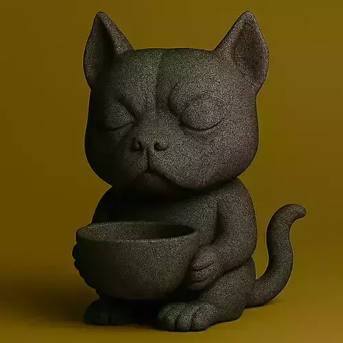 Flower Bowl Planter Pit Bull