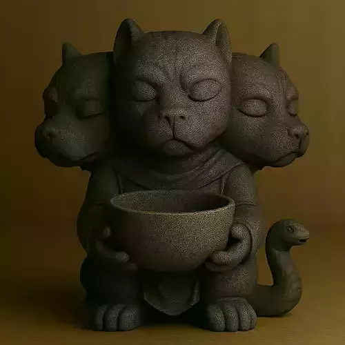 Flower Bowl Planter Cerbero