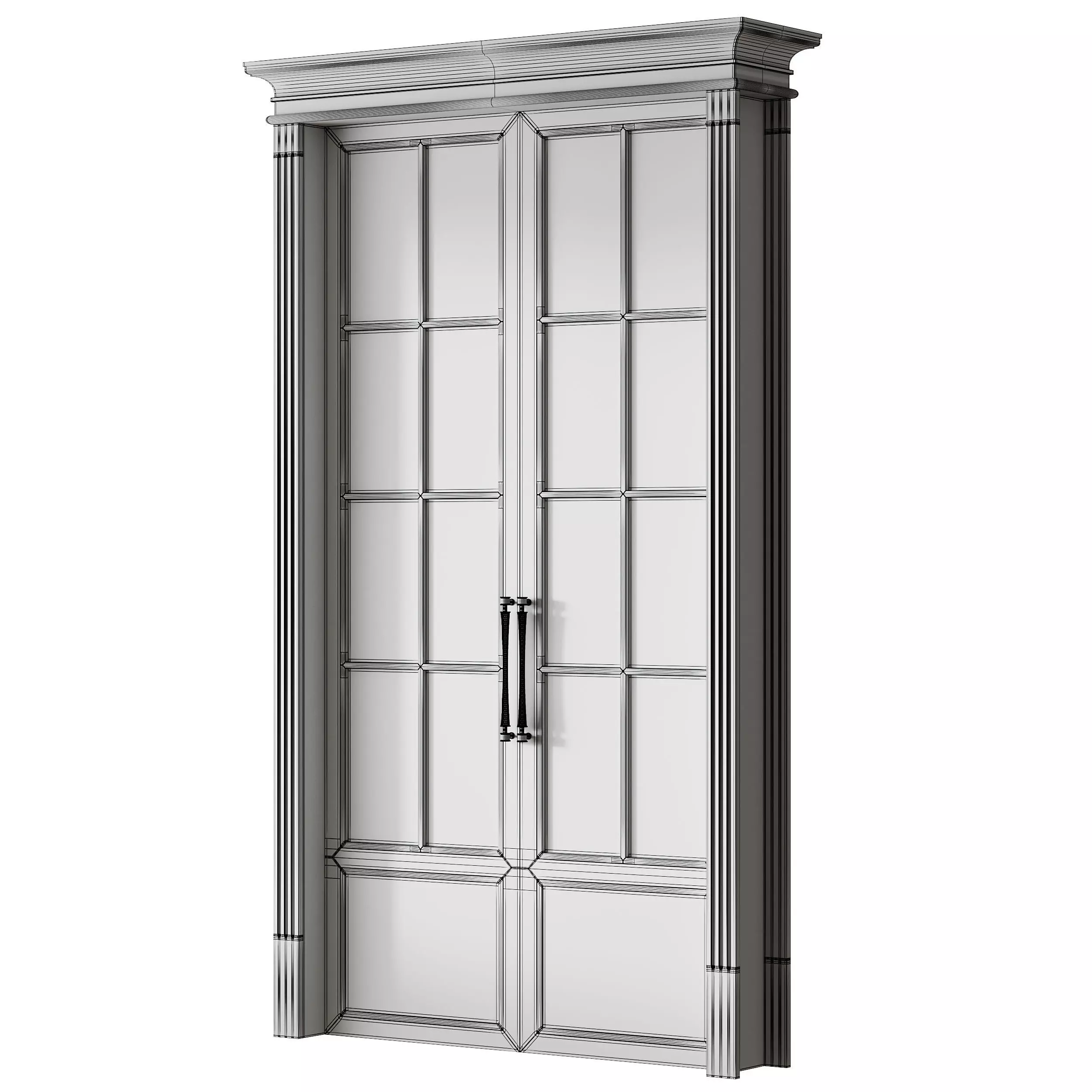 Interior Door 20 3D model_13