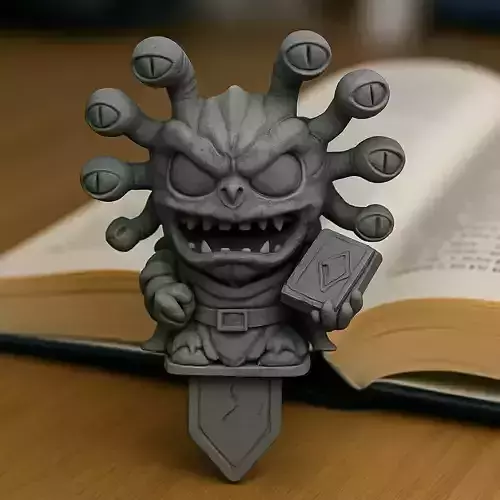 Marcapaginas Ojo del Vacio Beholder Guardian de los Relatos