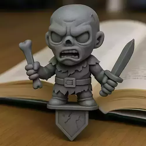 Marcapaginas Lectura Necrotica Centinela del Silencio