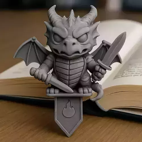 Marcapaginas Filo Escamado Dragon del Legado Escrito