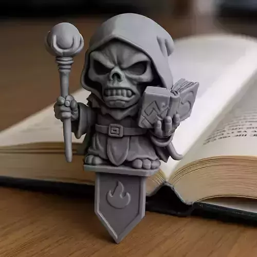 Marcapaginas Aura Putrida Lich del Saber Prohibido