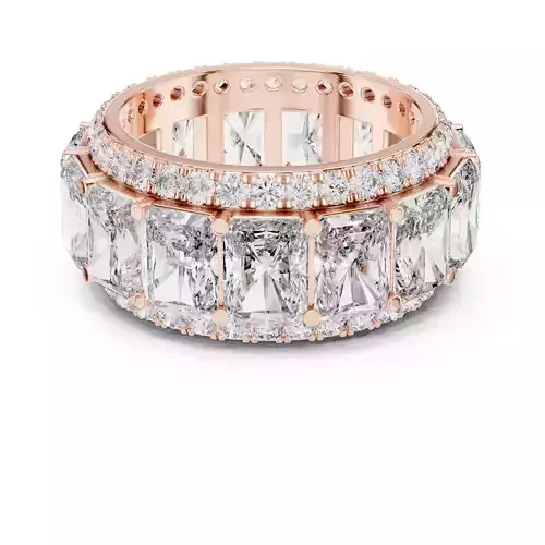 Solitaire Band Ring 3dm stl renders animation videos details 