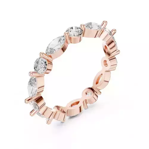 Solitaire Band Ring 3dm stl renders animation videos details 