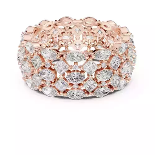 Solitaire Band Ring 3dm stl renders animation videos details 