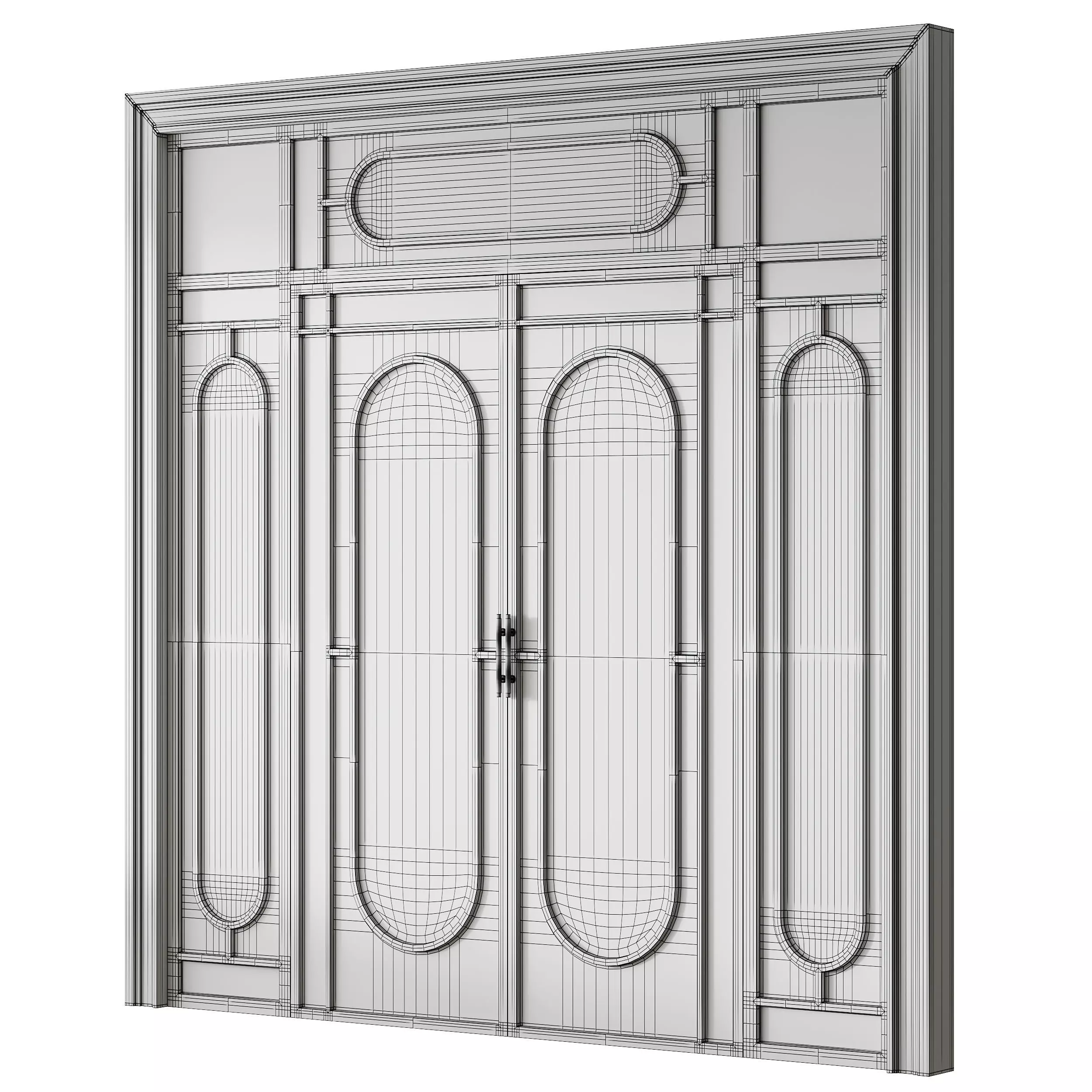 Interior Door 22 3D model_13