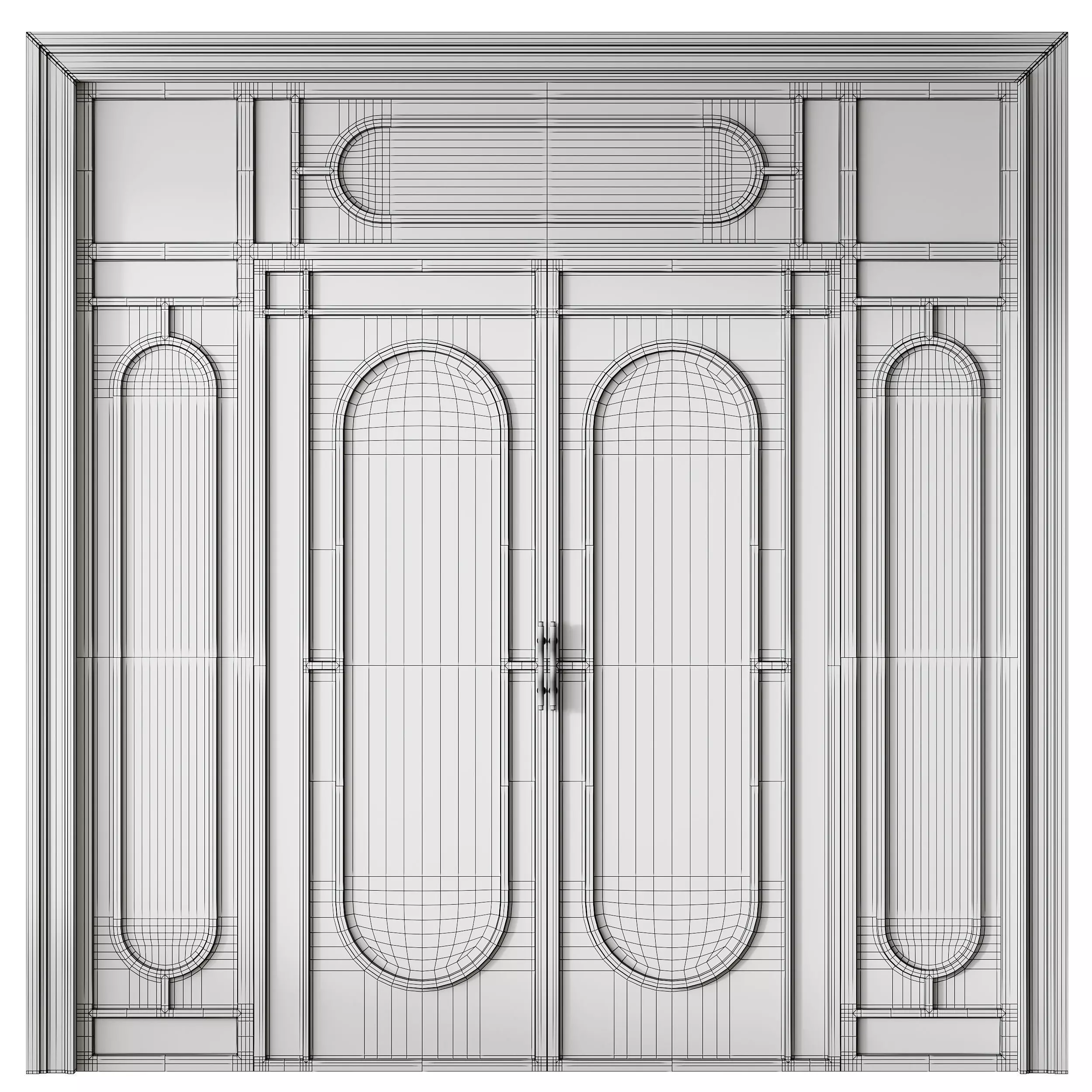 Interior Door 22 3D model_14