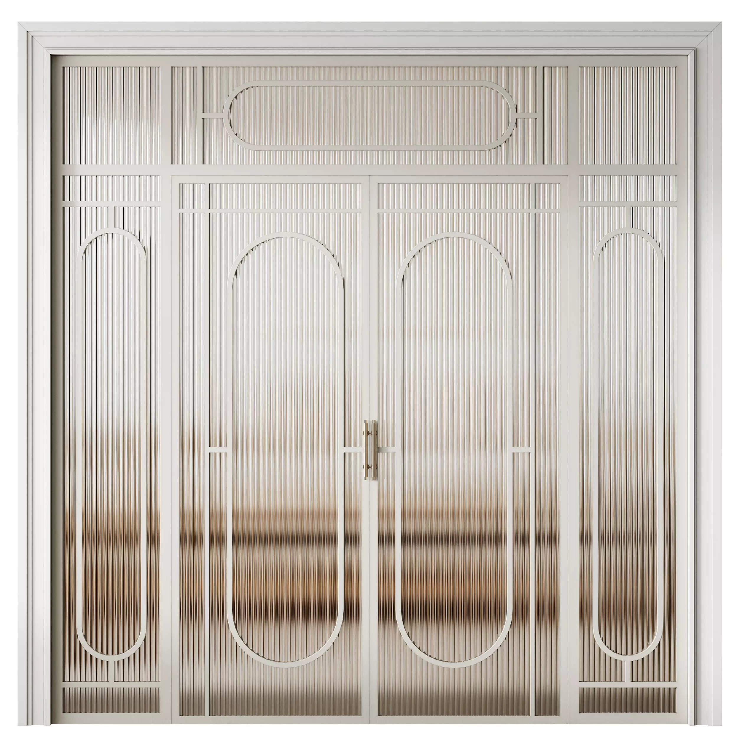 Interior Door 22 3D model_2