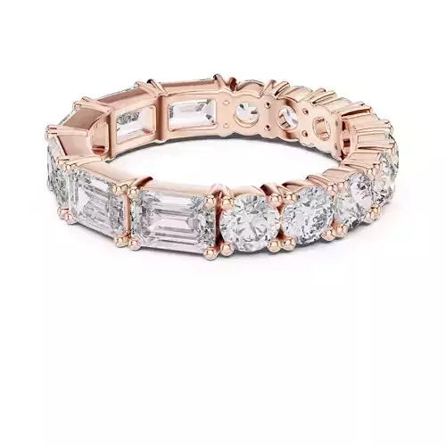 Solitaire Band Ring 3dm stl renders animation videos details 