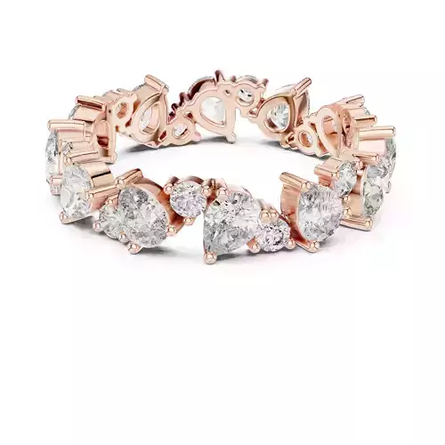 Solitaire Band Ring 3dm stl renders animation videos details 