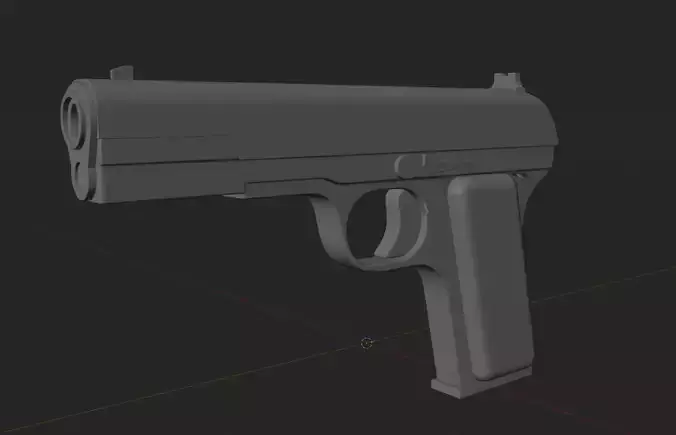 TT-33 3D Model