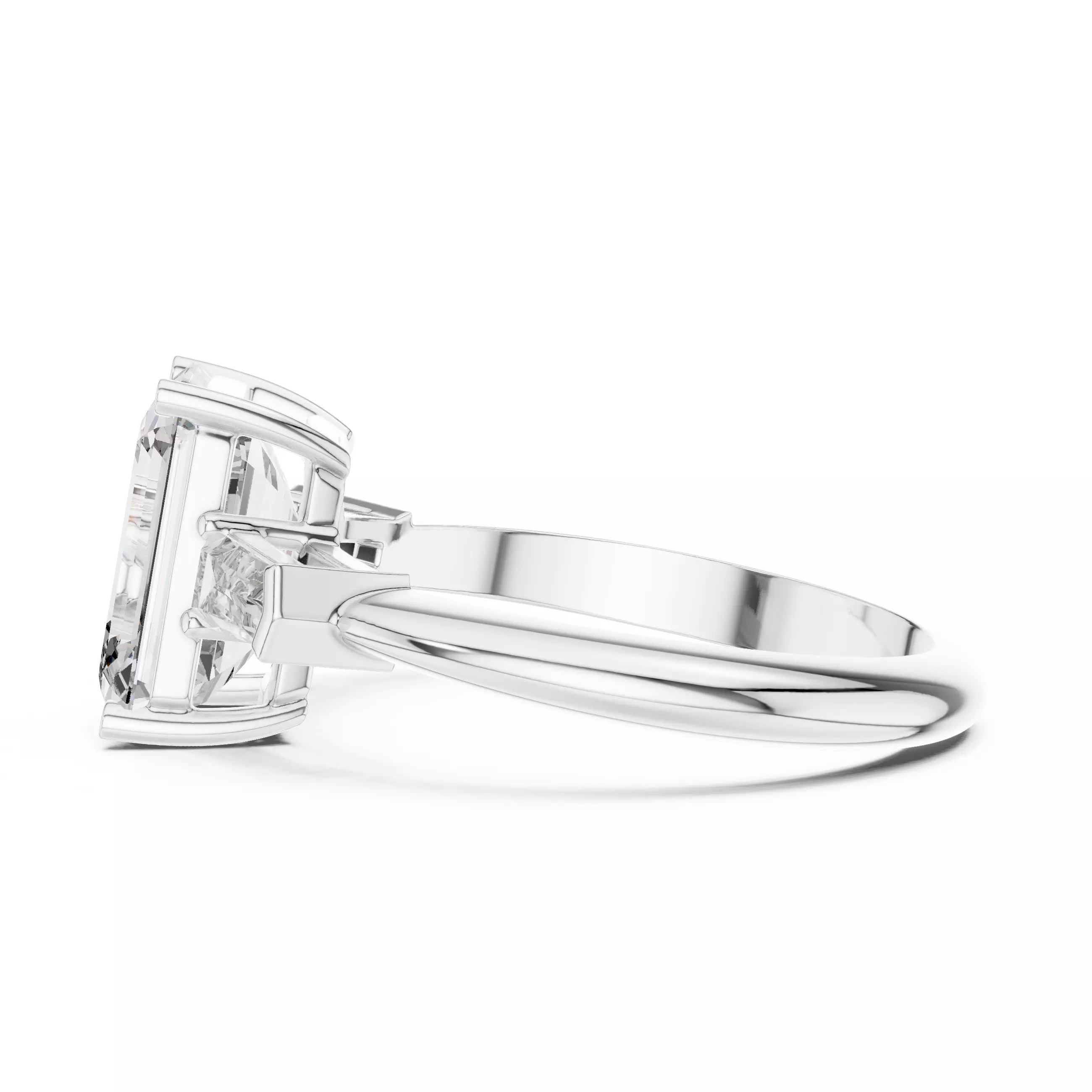 Solitaire Ring 3dm stl renders animation videos details  3D print model_8