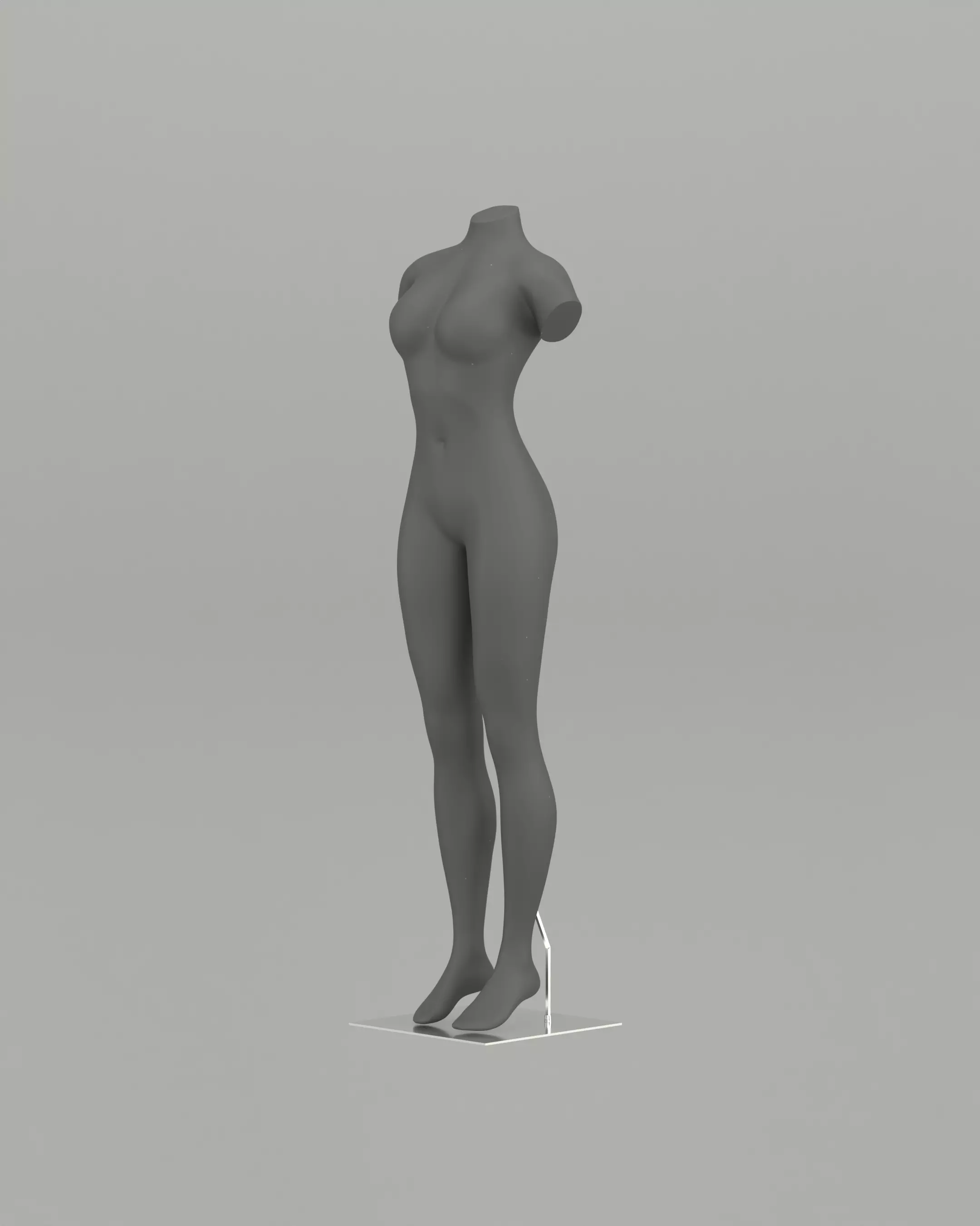 Female Mannequin Body 3D print model_0