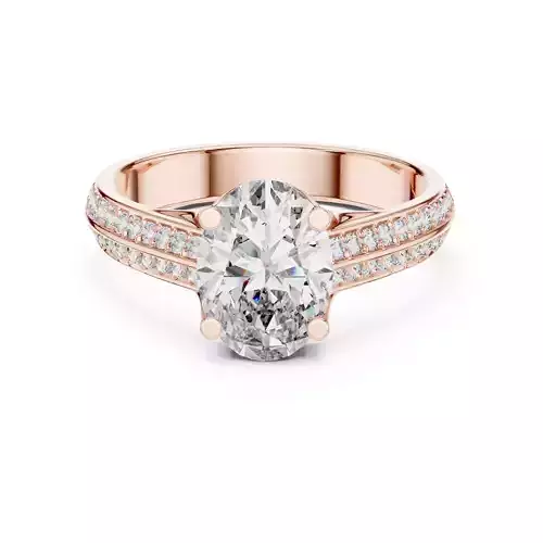 Solitaire Ring 3dm stl renders animation videos details 