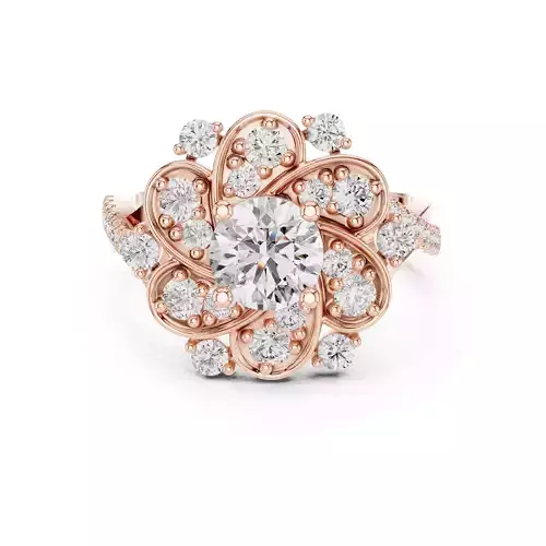 Solitaire Ring 3dm stl renders animation videos details 