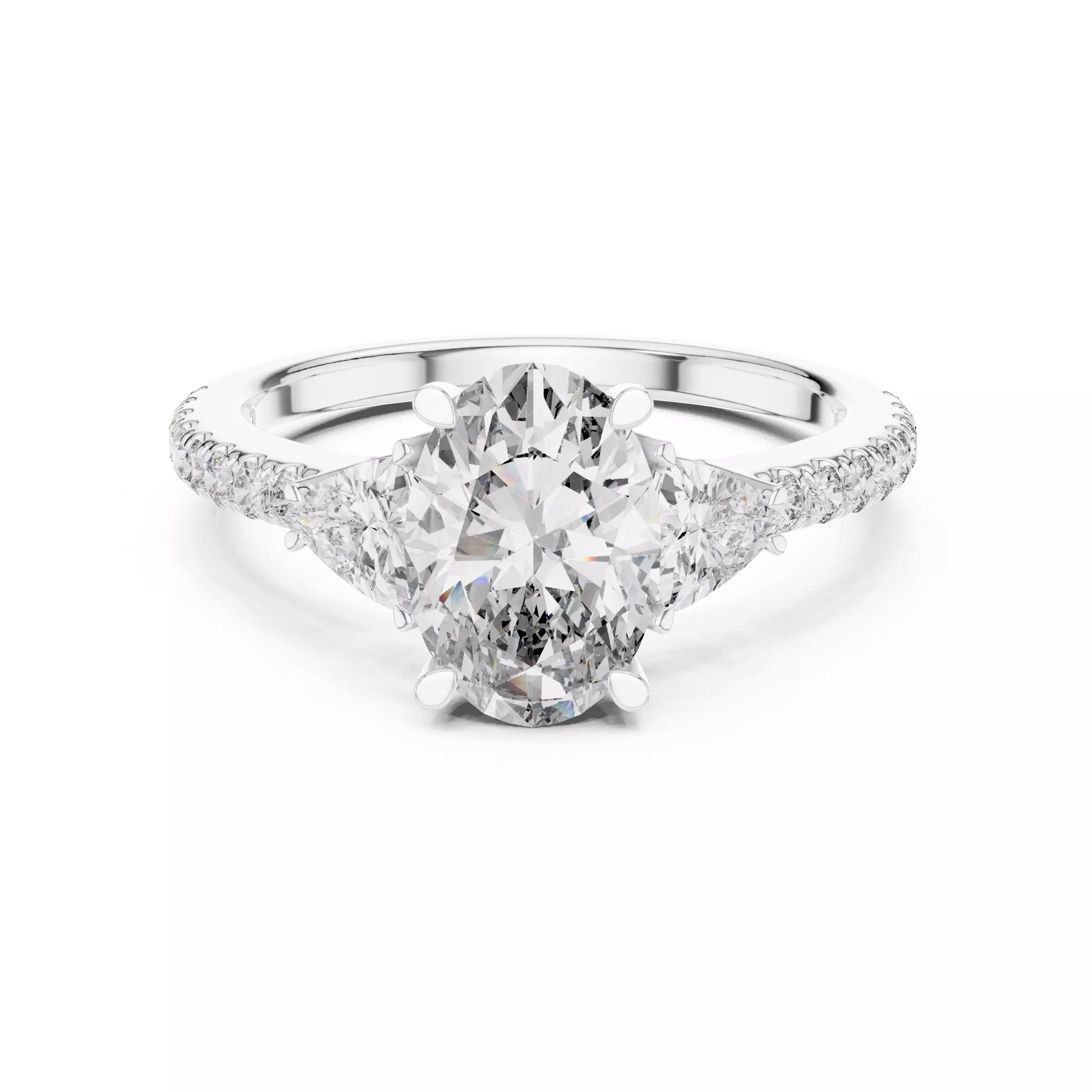 Solitaire Ring 3dm stl renders animation videos details 3D print model_9