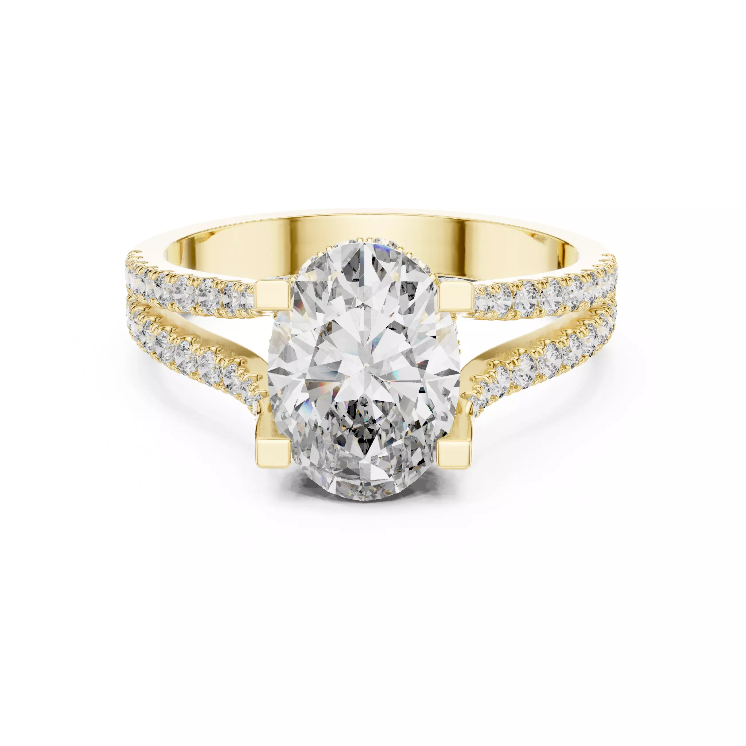 Solitaire Ring 3dm stl renders animation videos details  3D print model_13