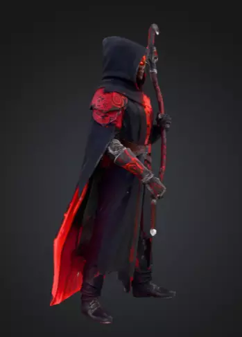 Infernal Overlord vs Dark Reaper Low-poly 3D model_5