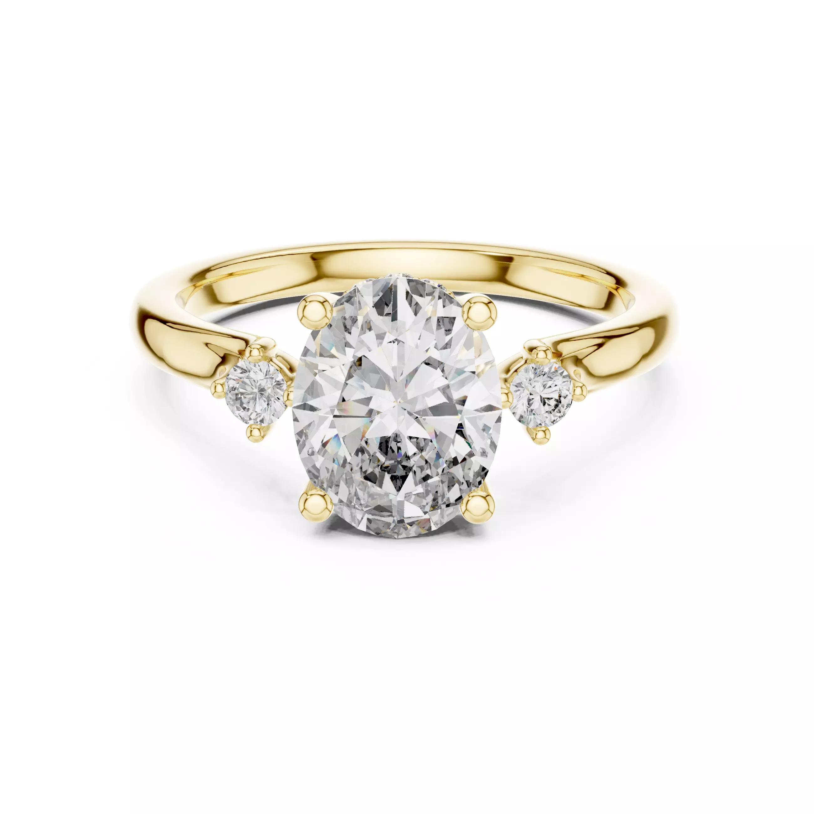 Solitaire Ring 3dm stl renders animation videos details 3D print model_13