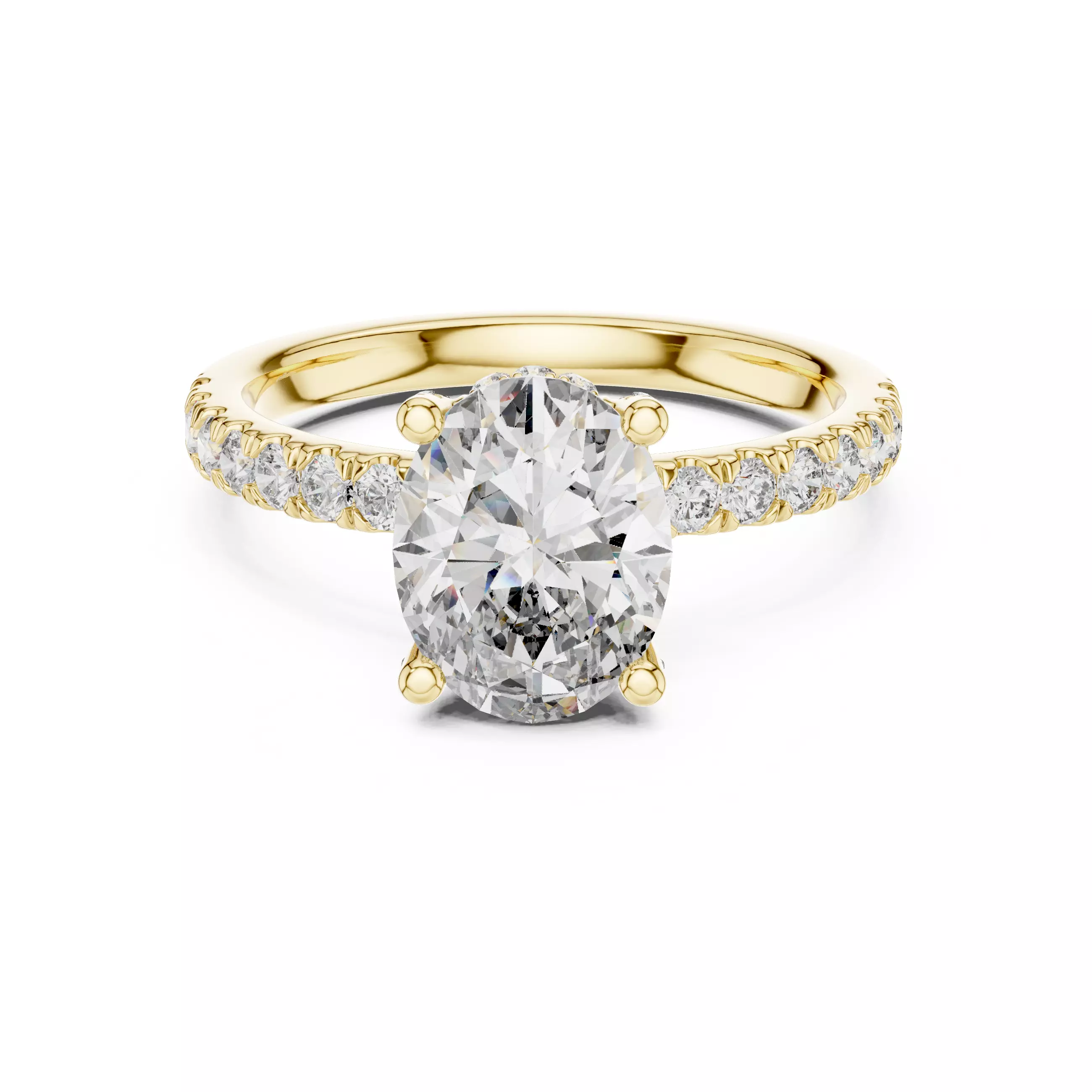 Solitaire Ring 3dm stl renders animation videos details  3D print model_13