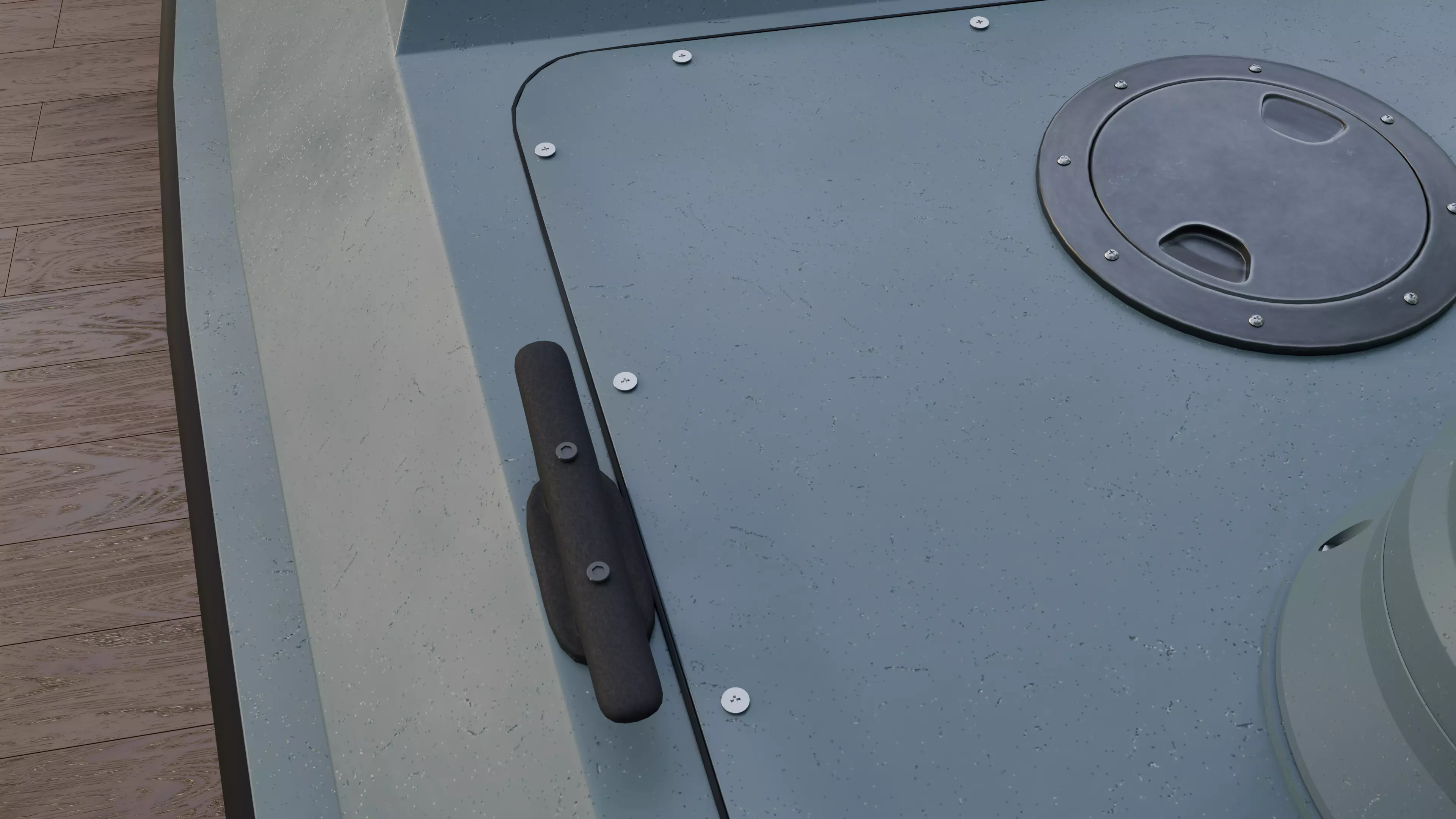 Magura V5 Naval Drone Unmanned Surface Vehicle Low-poly 3D model_11